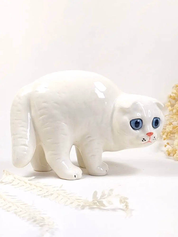 Фигурка Шотландская вислоухая кошка