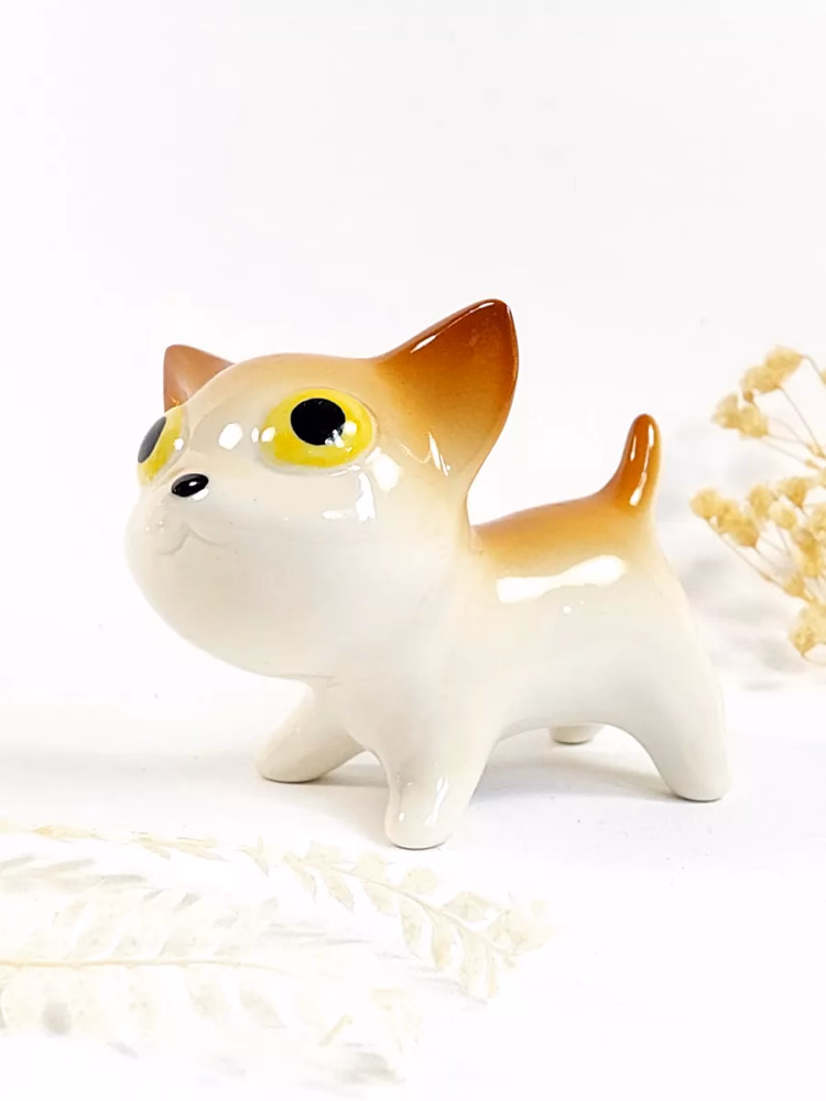 Фигурка фарфоровая Котёнок