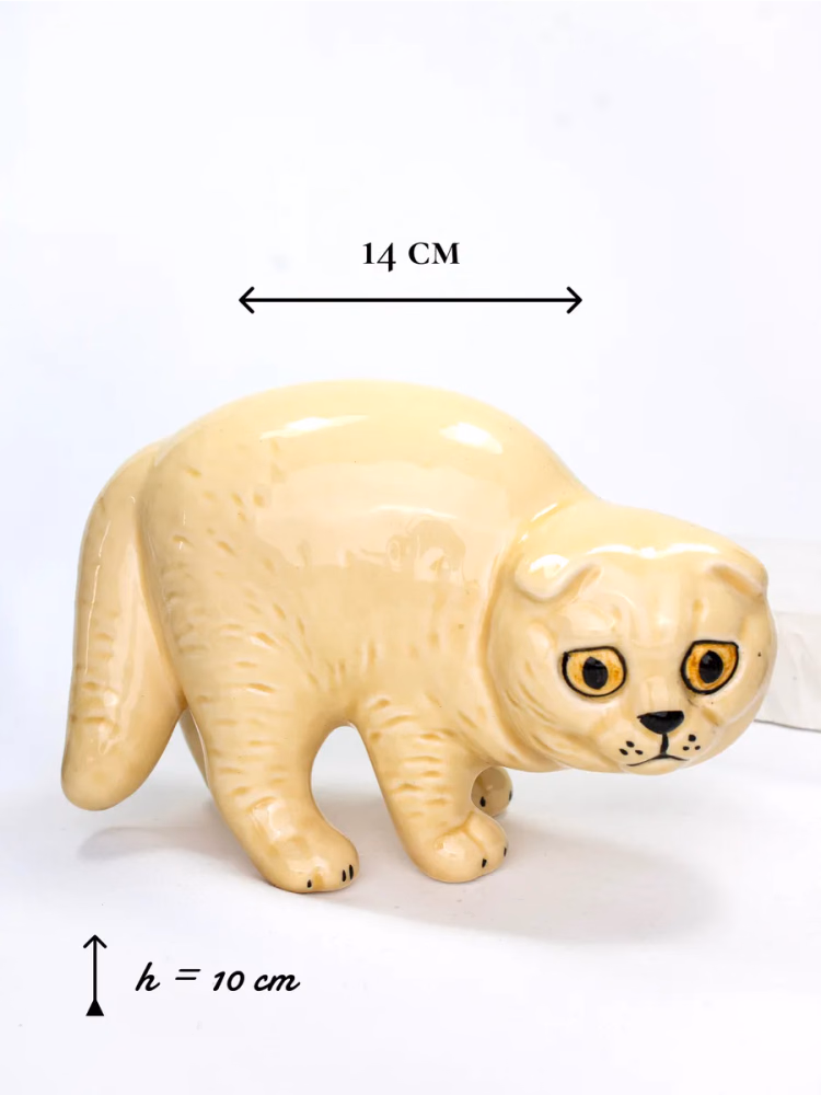 Фигурка Шотландская вислоухая кошка